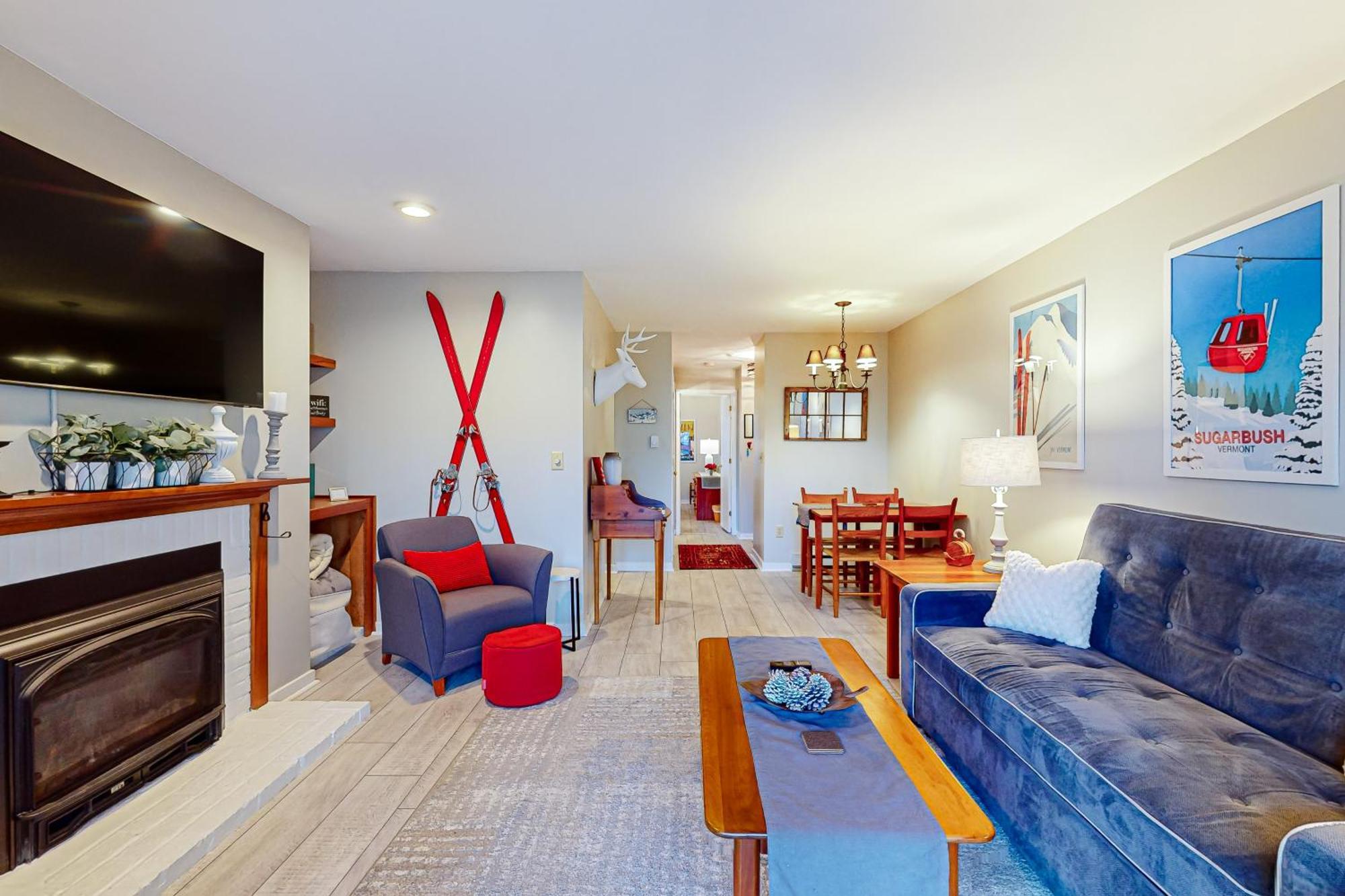 Mountain Breeze Getaway Condos Warren Rom bilde